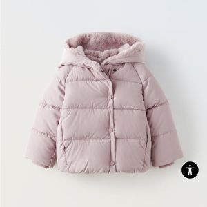 Zara 2023 Baby Girl Puffer Coat NWT